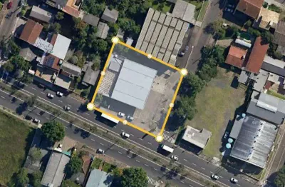 Área de esquina à venda na avenida victor hugo kunz, em novo hamburgo!