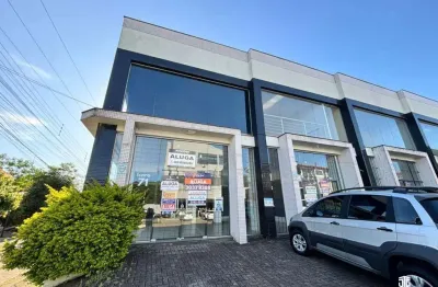 Loja ampla com mezanino para locação no bairro canudos, em novo hamburgo!