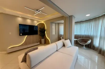 Apartamento decorado com 2 suítes residencial bellas artes balneário camboriú pioneiros, itajaí - sc