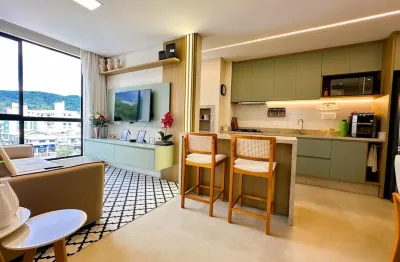 Apartamento mobiliado em montefiore - moderno - nas naçoes de balneàrio camboriù
