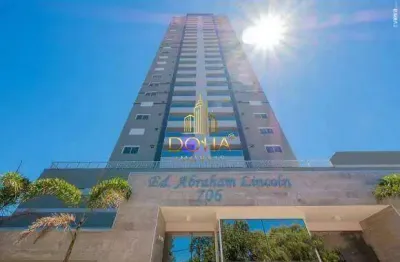 Apartamento com 3 suítes no edifício abraham lincoln em cascavel