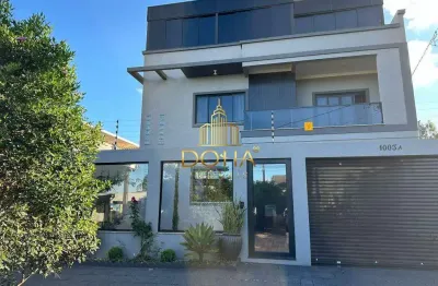 Sobrado triplex com 1 suíte e 2 quartos no 14 de novembro em cascavel