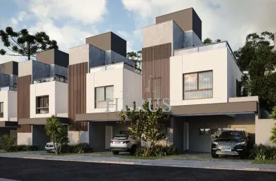 Casa em condomínio fechado com 3 quartos à venda na rua josé américo tizoni, 341, campo comprido, curitiba por r$ 1.551.000