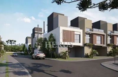 Casa em condomínio fechado com 3 quartos à venda na rua amadeu assad yassim, 243, bacacheri, curitiba por r$ 1.634.337