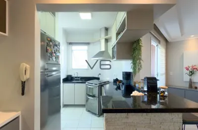 Apartamento totalmente pronto para morar, com design moderno, ambientes integrados e uma atmosfera acolhedora, o imóvel oferece o equilíbrio perfeito entre funcionalidade, elegância e bem-estar.