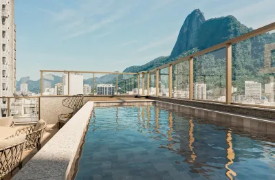 Lindo e melhor custo benefício de botafogo, um empreendimento sem igual ! o iconyc é único , com plantas de 3 e 4 quartos e cobertura duplex