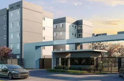 Apartamento à venda em canoas, centro, com 2 quartos, 45,00m²