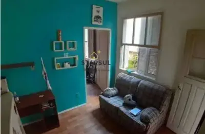 Apartamento à venda em porto alegre, centro histórico, com 1 quarto, 44m²