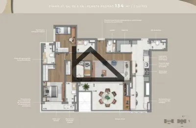 Apartamento com 3 quartos à venda no Brooklin, São Paulo 