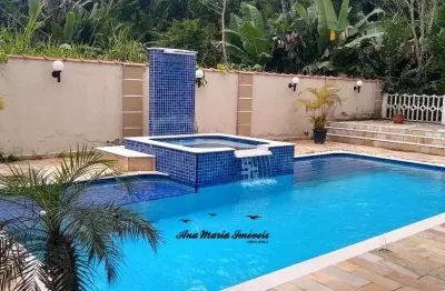 Casa em condomínio fechado com 4 quartos à venda no Mar Verde, Caraguatatuba 