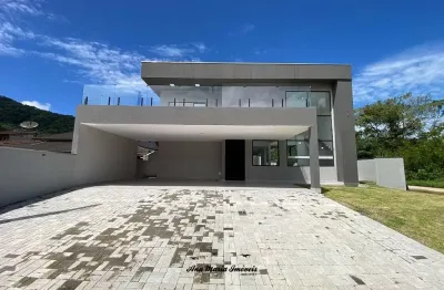 Casa em condomínio fechado com 4 quartos à venda no Massaguaçu, Caraguatatuba 