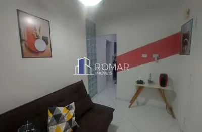 Flat com 1 quarto para alugar na Rua João Ramalho, Centro, São Vicente
