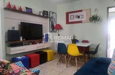 Apartamento com 1 quarto, gonzaga, santos - r$ 405 mil, cod: 1936