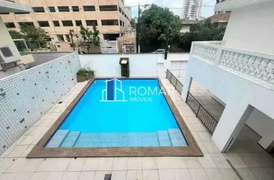 Casa com 4 quartos para alugar na Rua Dona Amélia Leuchtenberg, Ponta da Praia, Santos