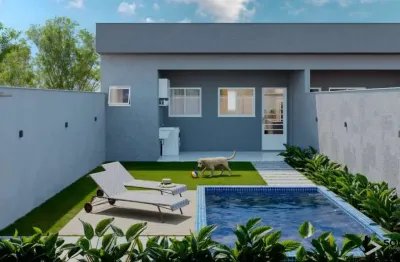 Casa para venda em balneário gaivota, village dunas norte, 2 dormitórios, 1 suíte, 2 banheiros, 2 vagas