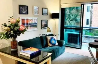 Apartamento duplex compacto para locação – 42m², 1 dormitório – moema/sp