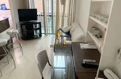 Flat mobiliado no edifício international duplex – 1 dormitório – moema/sp