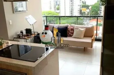 Flat mobiliado para aluguel e decorado no vox vila olímpia com 80m² e lazer completo