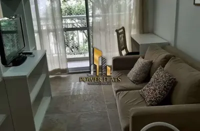 Flat mobiliado no choice panamby – 1 dormitório, 1 vaga, são paulo