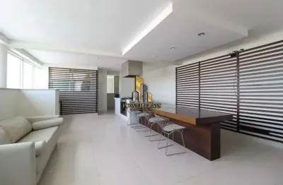 Loft mobiliado e decorado no the blue loft – 42m², 1 suíte, varanda gourmet, moema