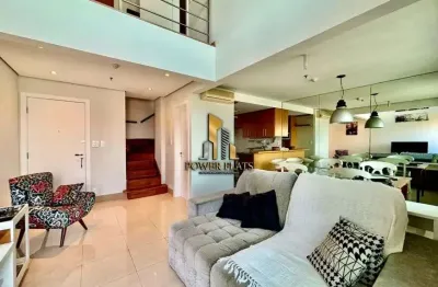 Flat duplex aluguel mobiliado no internacional residence | moema | 1 suíte e varanda