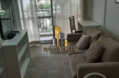 Flat mobiliado no choice panamby | 1 dorm, varanda e lazer completo!