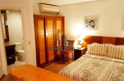 Flat times square – 1 dormitório mobiliado com vaga – planalto paulista / moema