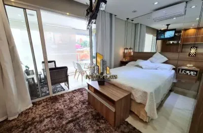 Flat moderno e completo na consolação – reformado, com lazer clube e internet inclusa