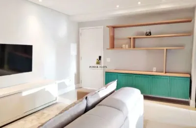 Flat mobiliado 2 quartos para aluguel em vila gertrudes – 40m², condomínio com lazer completo