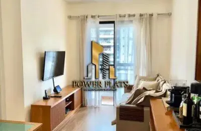 Flat mobiliado royal brooklin – 2 dormitórios e 2 banheiros em cidade monções