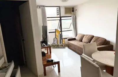 Flat mobiliado para aluguel no jardim paulista – 1 dormitório, varanda, 1 vaga