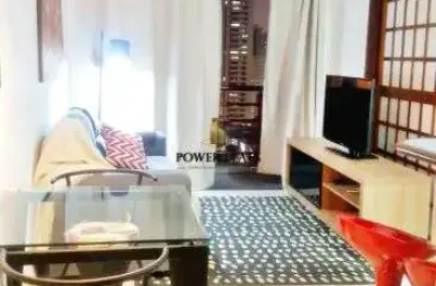 Apartamento mobiliado 1 dormitório para locação em moema – são paulo