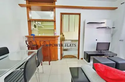 Flat mobiliado de 40m² para aluguel no jardim paulista – 2 quartos, lazer completo