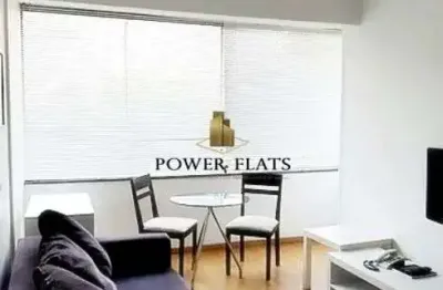 Flat mobiliado para locação – 32m², 1 quarto, 1 banheiro – paraíso do morumbi/sp