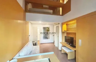 Duplex mobiliado 1 quarto em moema – 40m² – condomínio com lazer completo – são paulo