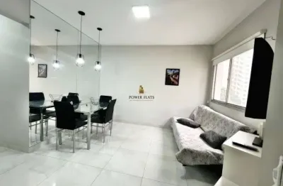 Flat mobiliado 1 quarto para aluguel em santo amaro – 36m², condomínio com lazer