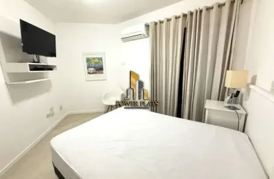 Flat completo na av. rouxinol – 1 suíte com closet e varanda gourmet