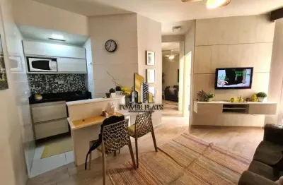 Viva perto de tudo! flat no stagium, 35m² com varanda e estrutura de resort