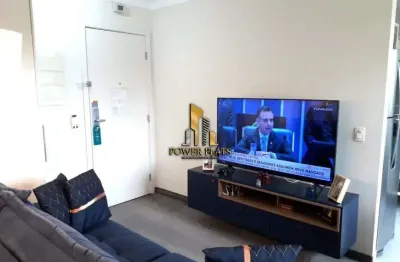 Flat 2 dormitórios no e-suítes congonhas - mobiliado, tudo incluso, 1 vaga