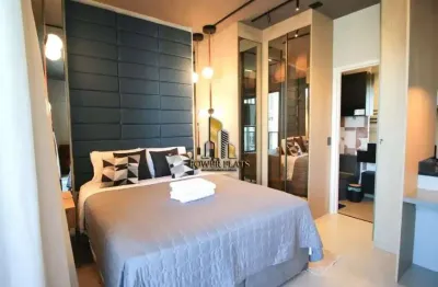 Oportunidade! flat mobiliado no vn millennium faria lima – localização top no itaim bibi