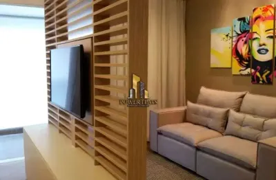 Flat mobiliado e elegante no bhd brooklin – 1 dormitório com vaga e manobrista