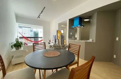 Flat mobiliado no contemporâneo vila nova conceição – 1 dormitório com varanda gourmet