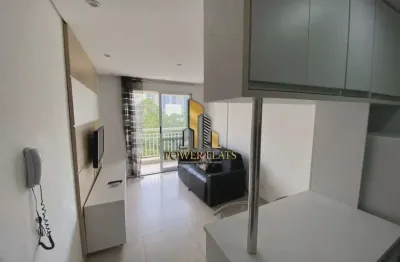 Flat mobiliado no choice panamby – 1 dormitório com varanda e lazer completo!