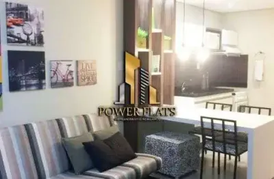 Flat mobiliado no le bougainville – 1 dormitório – alphaville – barueri