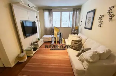 Apartamento espaçoso e mobiliado nos jardins – edifício carina, 3 dorms e 1 vaga