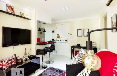 Apartamento mobiliado 1 quarto em vila olímpia – 43m² – condomínio com lazer completo – são paulo