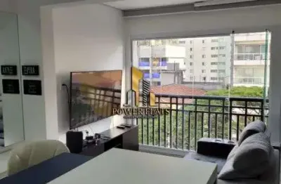 Flat imobiliado 1 dorm, 35 m² no authentic vila madalena – ideal para morar ou investir