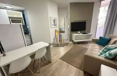 Flat mobiliado – 1 suíte, 1 vaga – stagium studio – jardins/sp