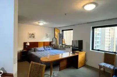 Flat mobiliado no condomínio times square – moema - são paulo - sp