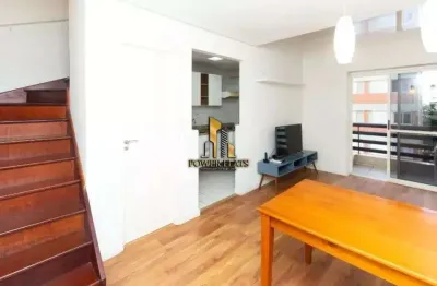 Flat duplex mobiliado no life moema – 50 m², suíte, varanda gourmet e 1 vaga